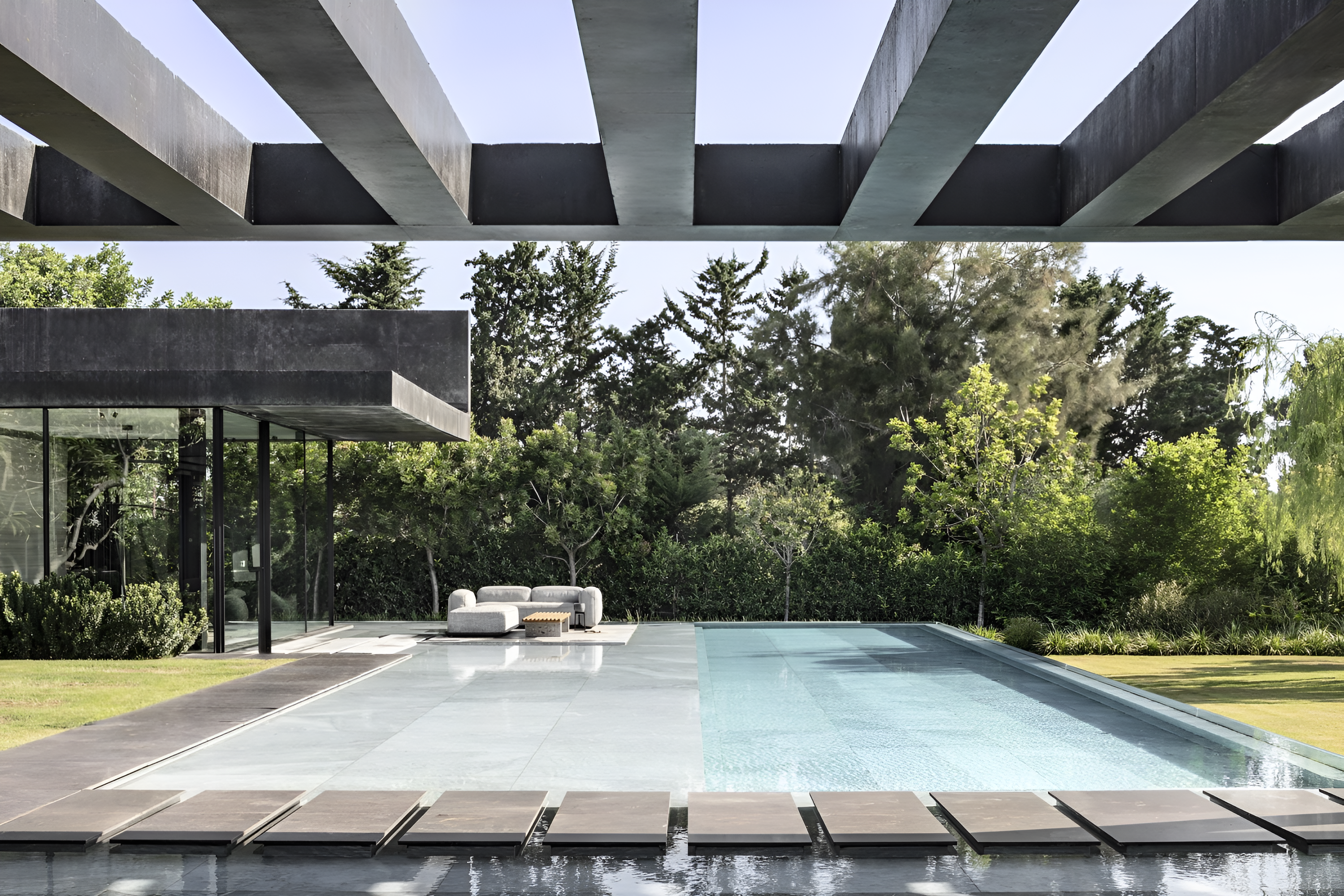 黑色混凝土房屋丨以色列丨Pitsou Kedem Architects-32