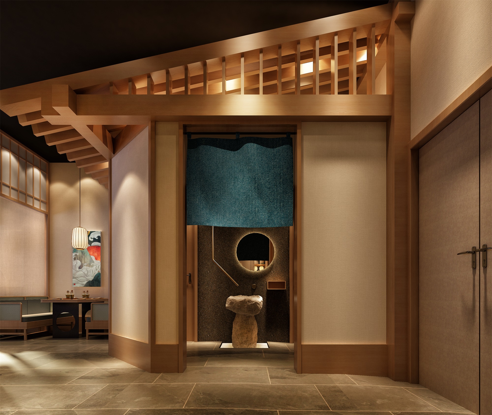 繁华都市中的心灵净土——上善如水-13