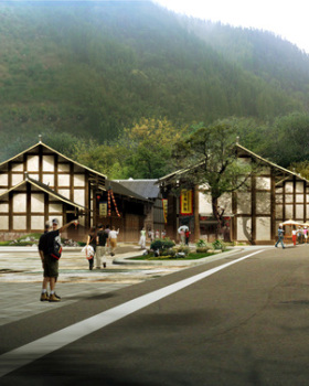 泸定桥景区