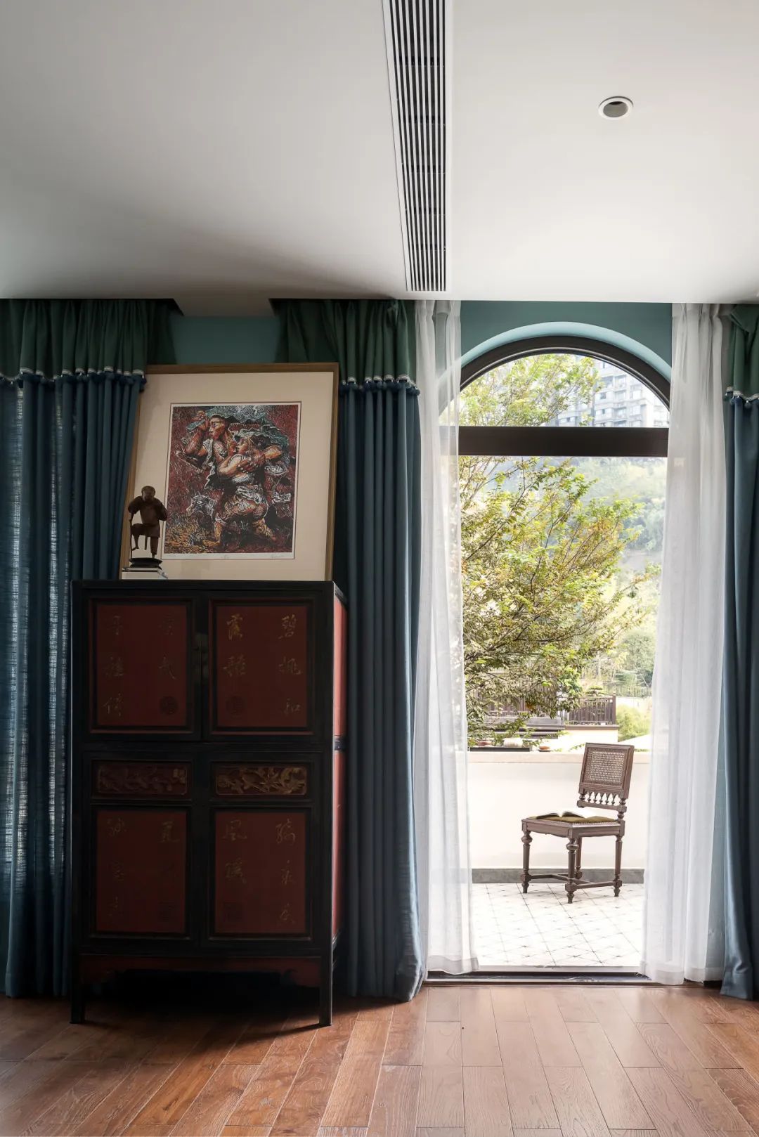 恒大·御景半岛中古混搭风住宅设计丨中国重庆丨SV.D舍唯空间美学-56