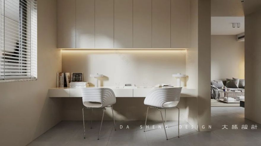 奶油风家居设计丨中国南宁丨大盛设计事务所-18