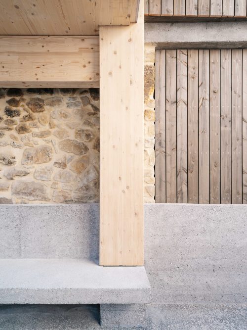 Behark:将旧废墟改造成户外图书馆扩建部分-9