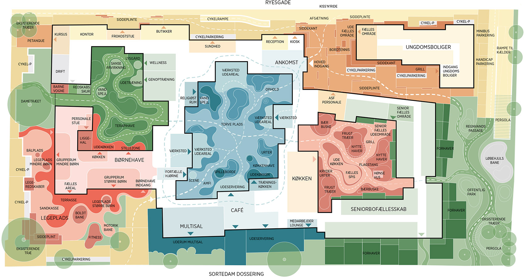 多龄化混居社区，哥本哈根 / C.F. Møller and Tredje Natur-38