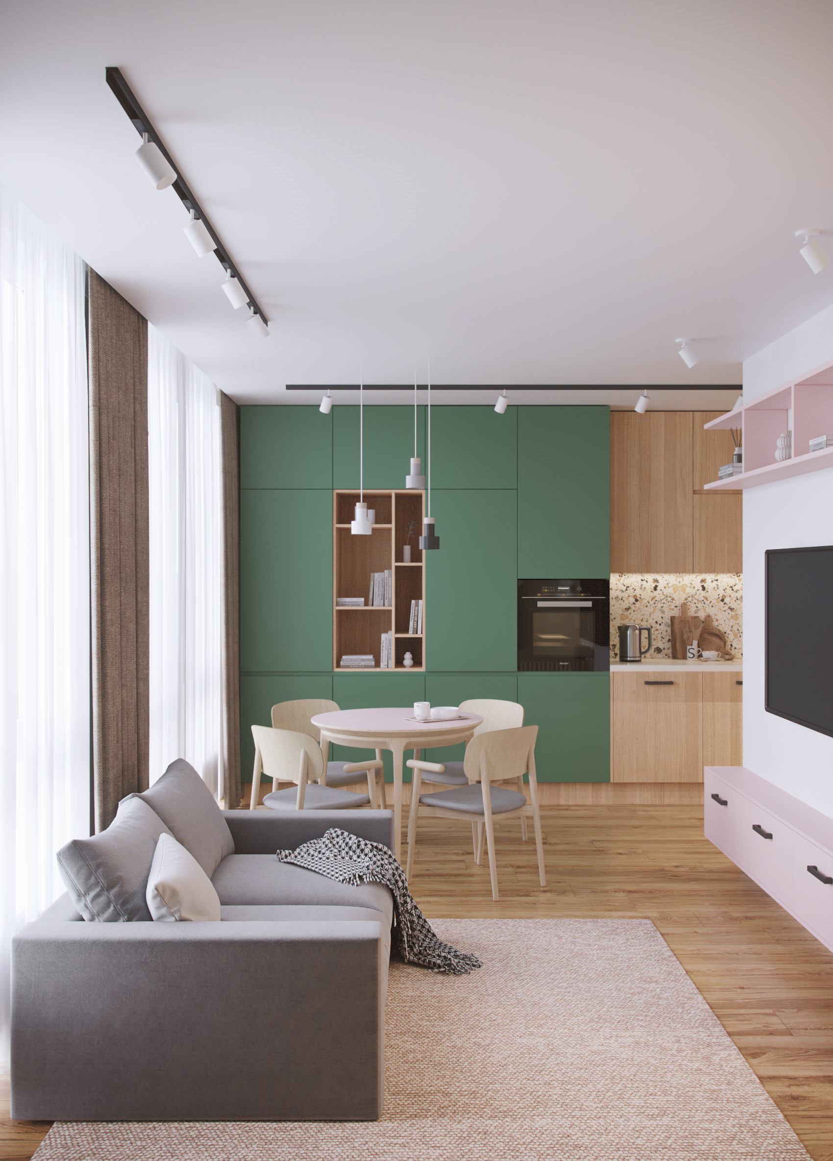 法伊娜公寓丨乌克兰基辅丨Lyubov Zavoychynska-6