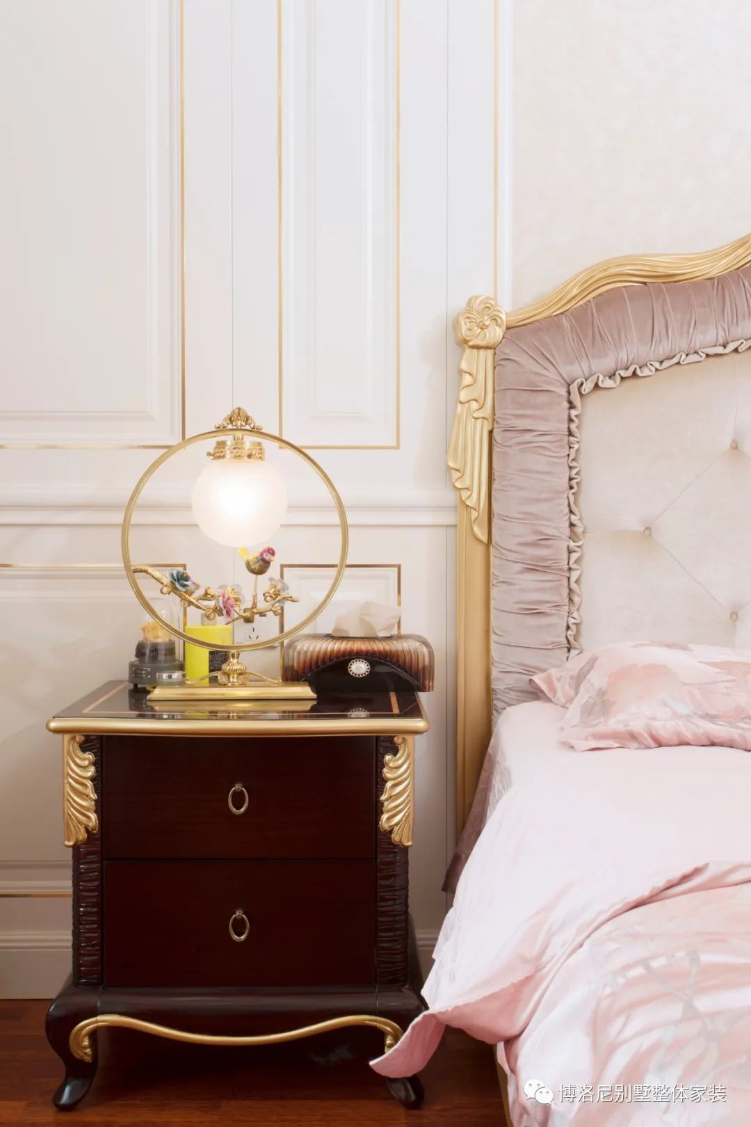 北京华贸城别墅法式浪漫设计-44