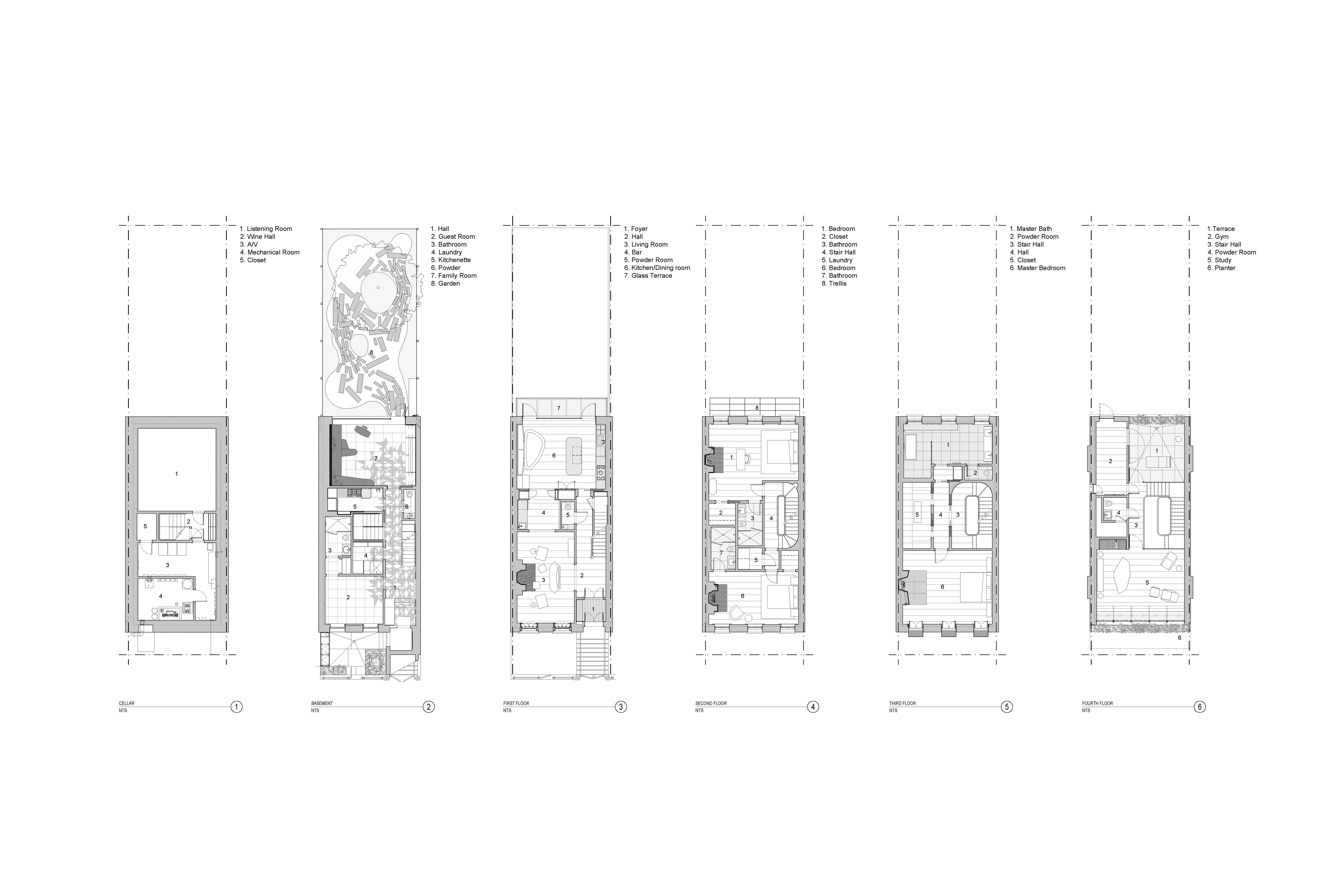 格拉梅西联排别墅丨美国纽约丨O'Neill Rose Architects-23