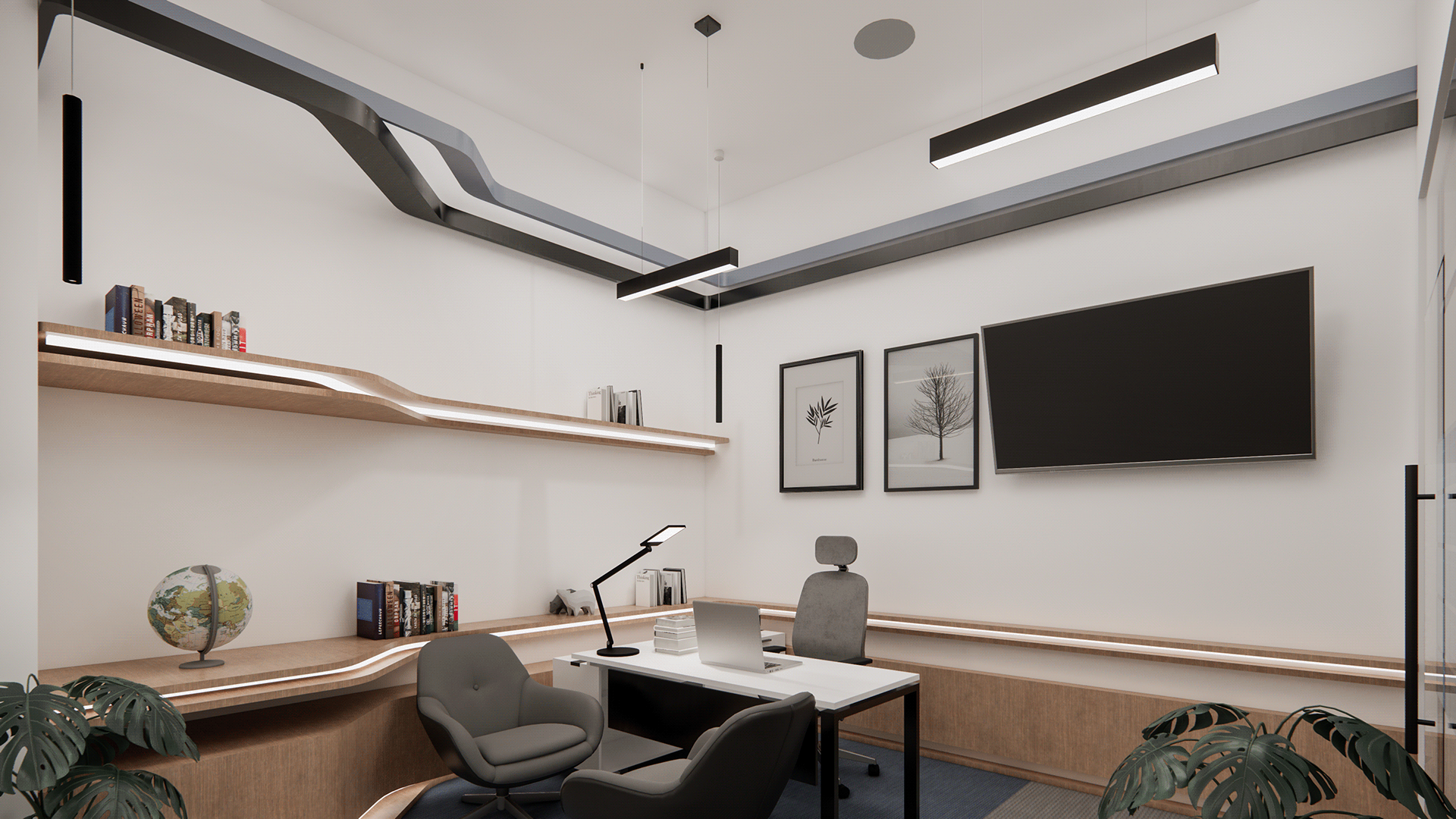 联合办公，Modern-Industrial Office Design-48