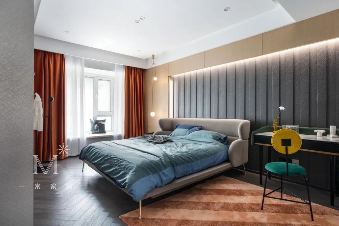 300 平顶层复式，现代北欧风格家居设计-79