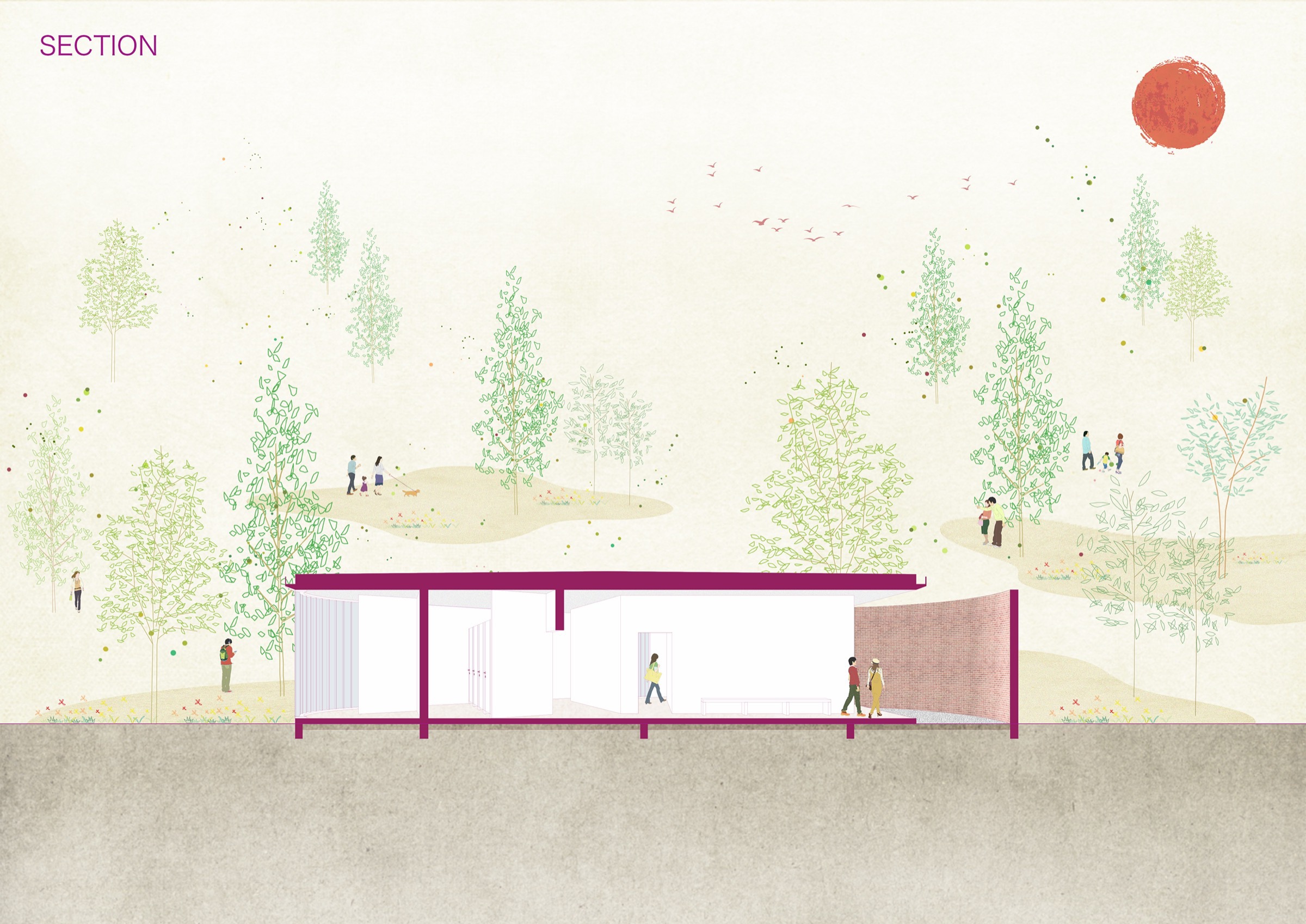 梁子湖长岭渡口配套建筑，湖北 / 原榀建筑事务所-77