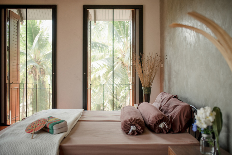 泰国乡村绿色隐居—— Baan Klang Suan ForX Design Studio-45