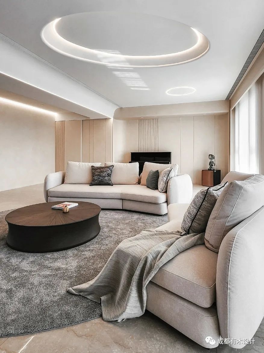 2023 年奶茶色简约大气宅邸设计案例丨PEACE LIFE-8