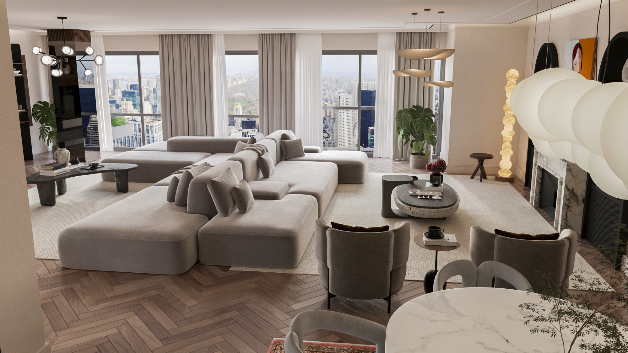 棕榈泉公寓接待处丨SCALE-12