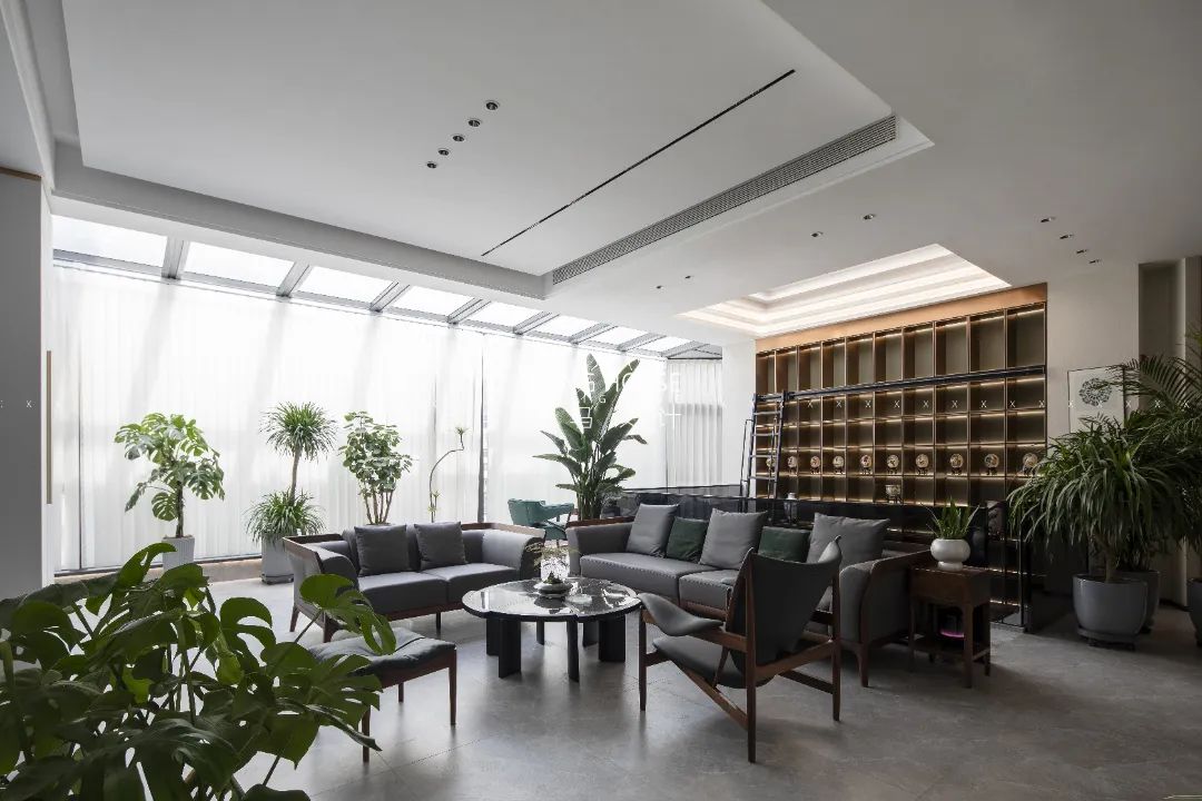 曲江名城440㎡去风格化设计丨青马设计-14