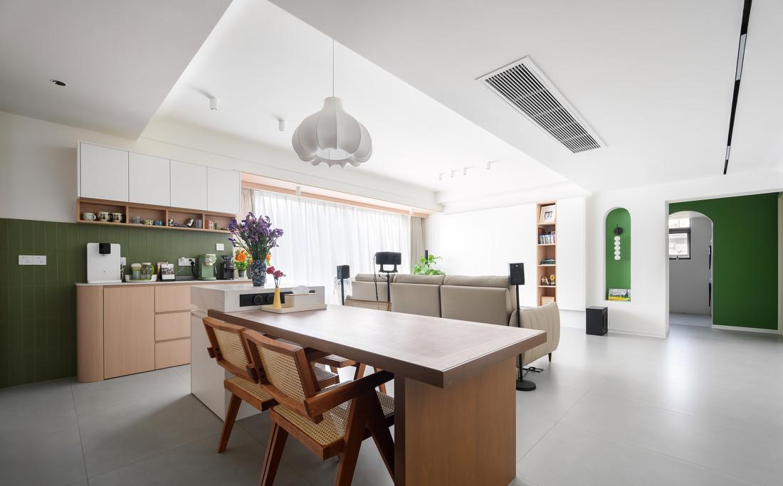 160㎡现代简约复式 年轻夫妻二人居-1