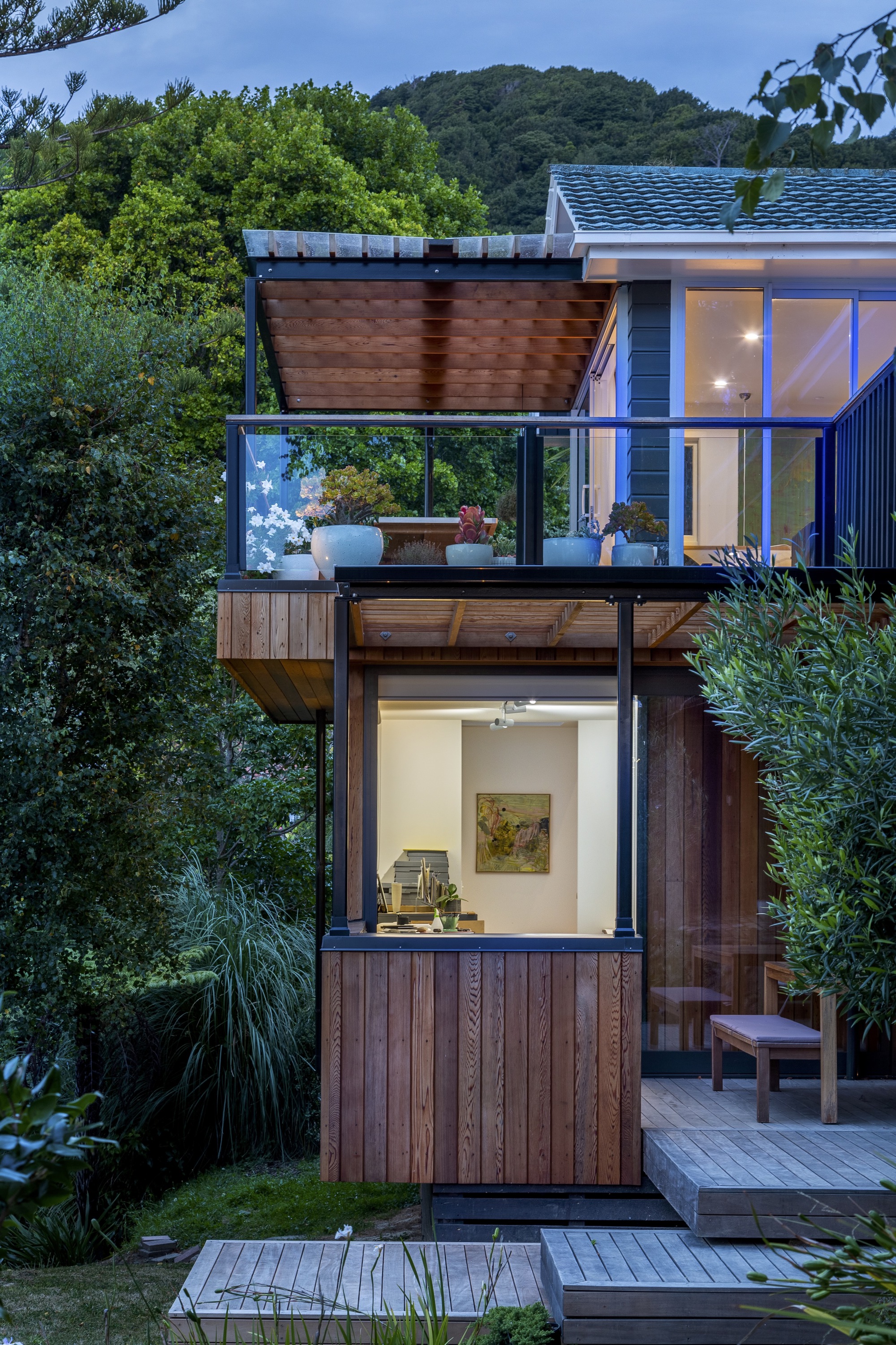 艺术家工作室丨新西兰丨Wallace Architects-17