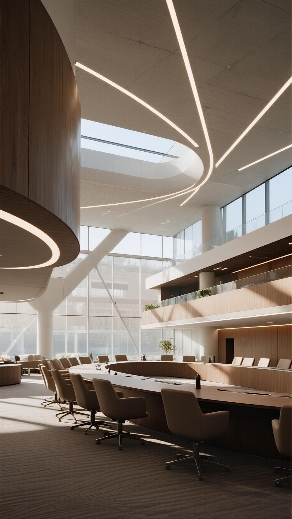 云打卡:老钱风办公室设计丨引擎联合设计-7