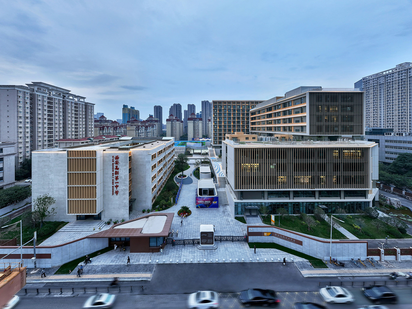 教育建筑 / 西安高新第一中学(高中部)改扩建丨中国西安丨中国建筑西北设计研究院-3