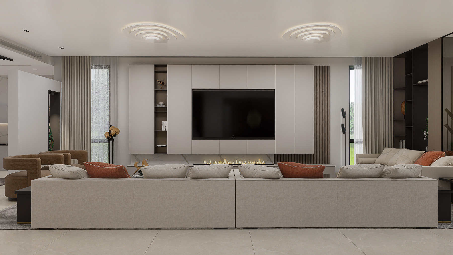 LAPO 室内客厅及家庭办公室设计-19