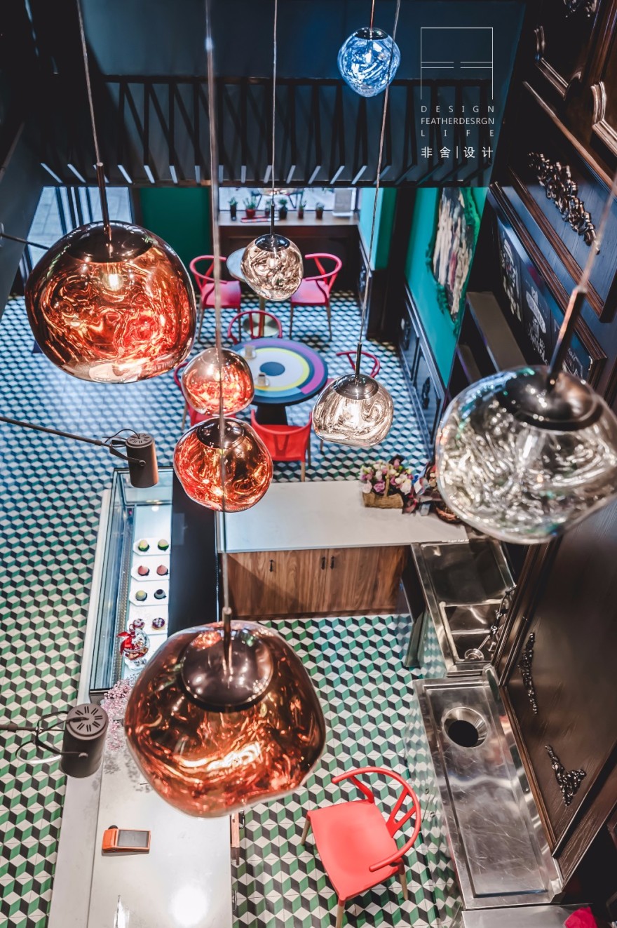 色韵-- 喜之糖法式甜点 | 克莱因蓝的浓情法式空间-16