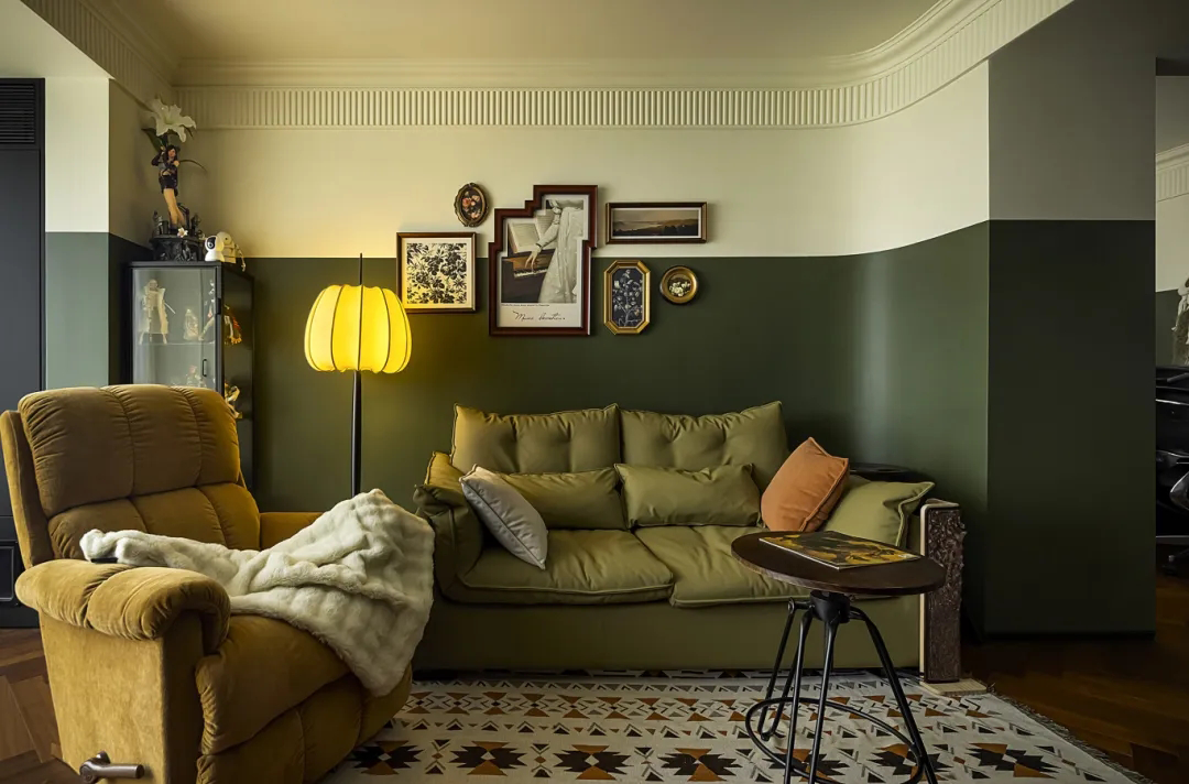 臻溪空间设计|中古加点色彩,形色兼备,丰盈有趣!丨中国上海-15