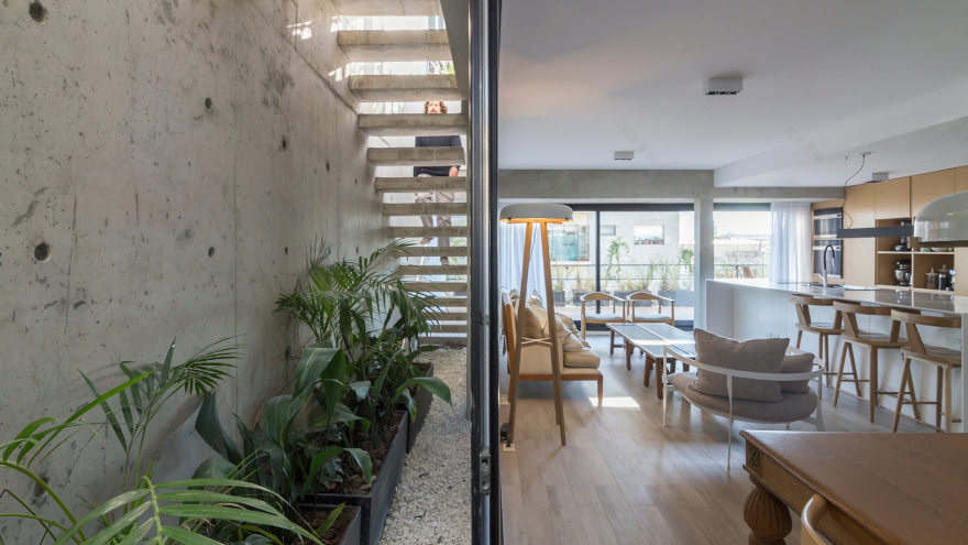 阿根廷 JA1205 住宅楼 · 双体建筑与社区的和谐共生-24