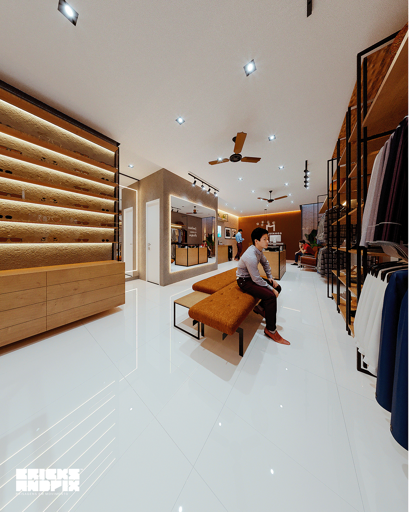 男装店 CGI 设计丨Andreia Vieira-3