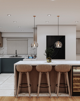 MODERN KITCHEN WITH ISLAND | UAE | DUBAI