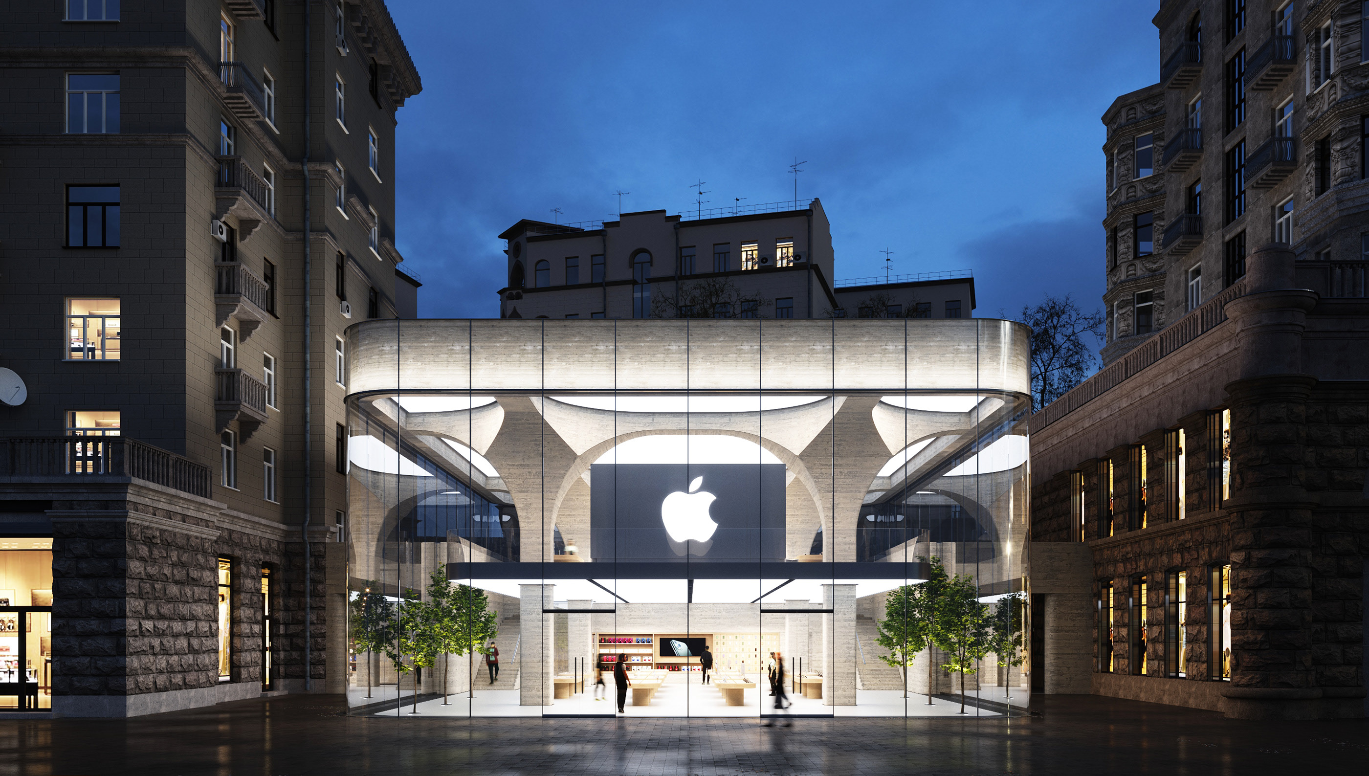 手机店，APPLE STORE KYIV OBRIY.architects-4