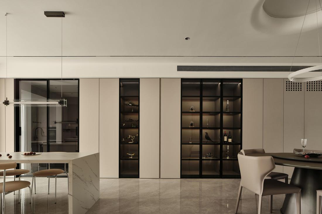 简约纯粹大平层空间设计-33