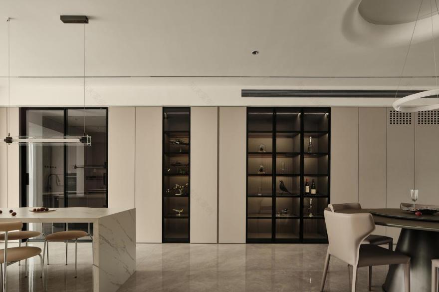 简约纯粹大平层空间设计-33