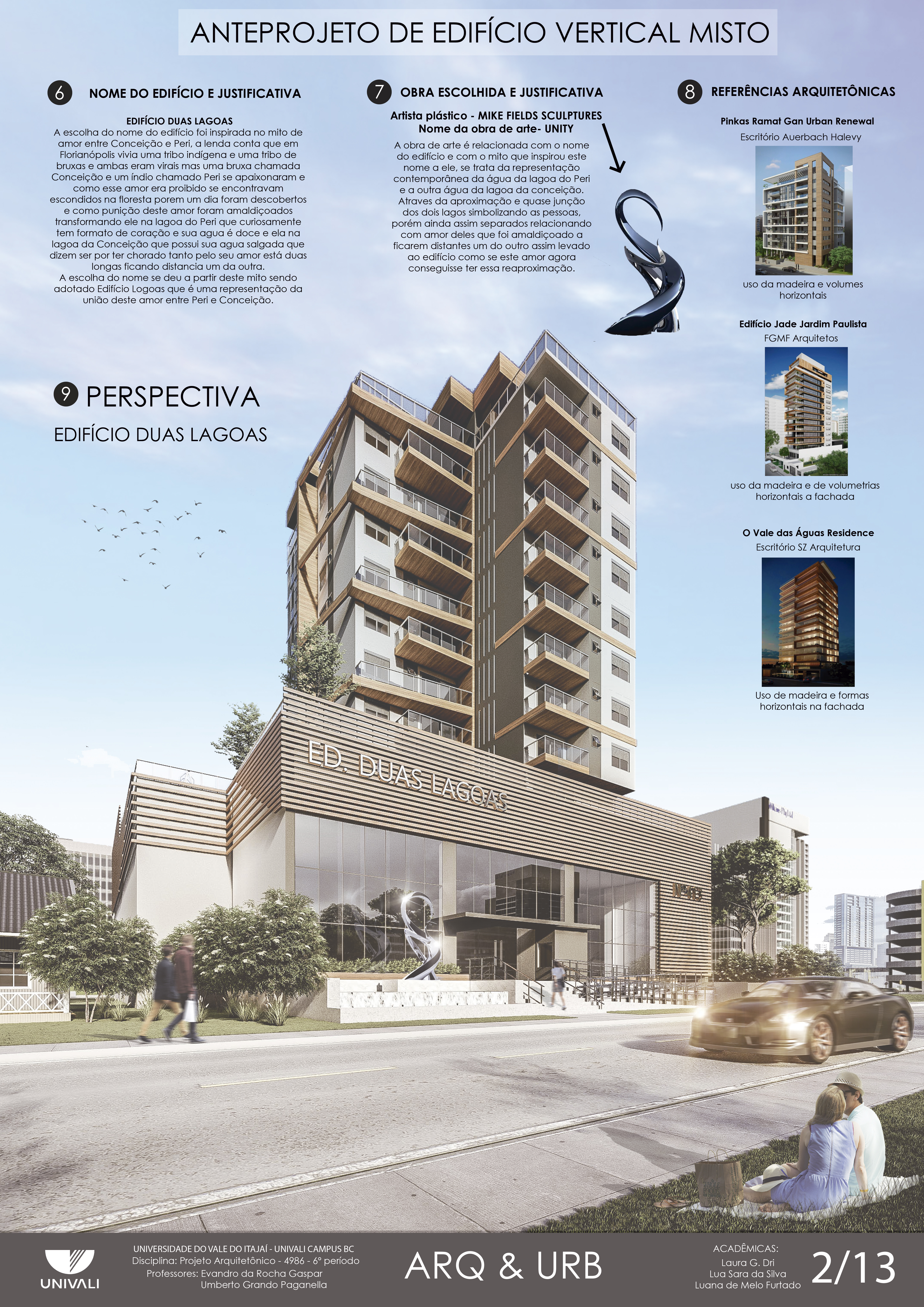 ANTEPROJETO DE EDIFÍCIO VERTICAL - 6º PERÍODO-2