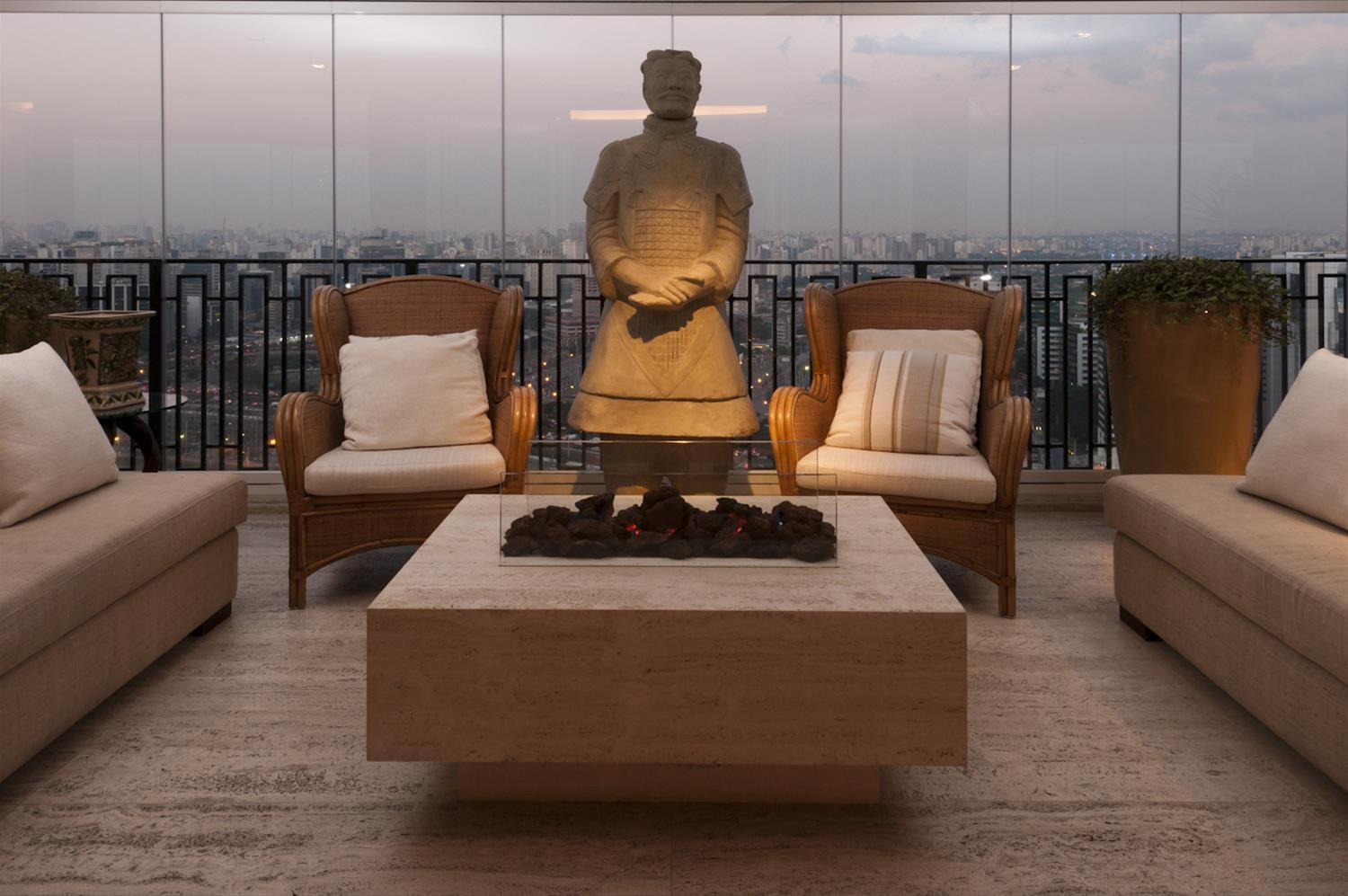 现代与古典交融的巴西公寓设计-7