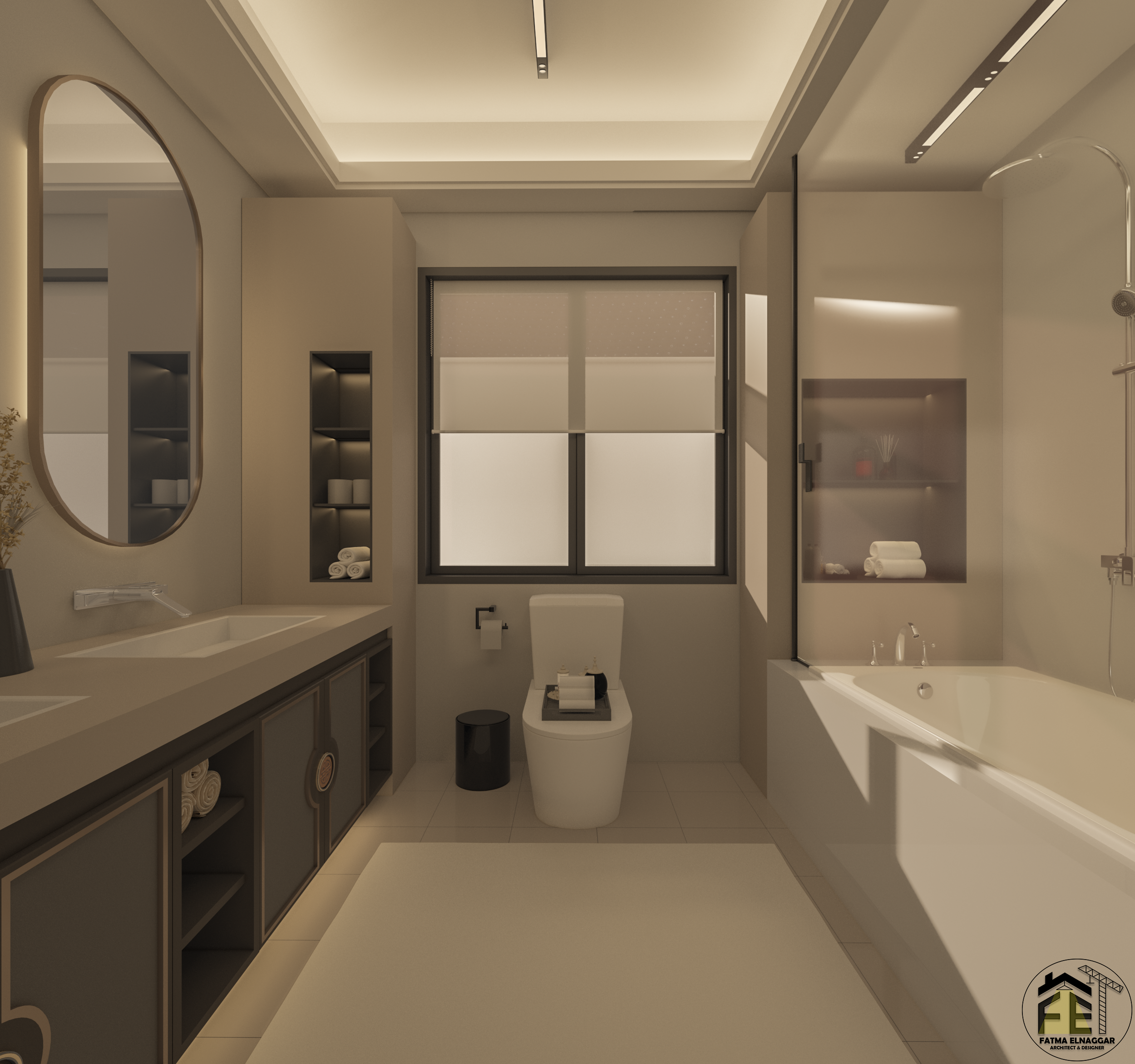 "Interior Master Bedroom Design & Shop Drawings"-8