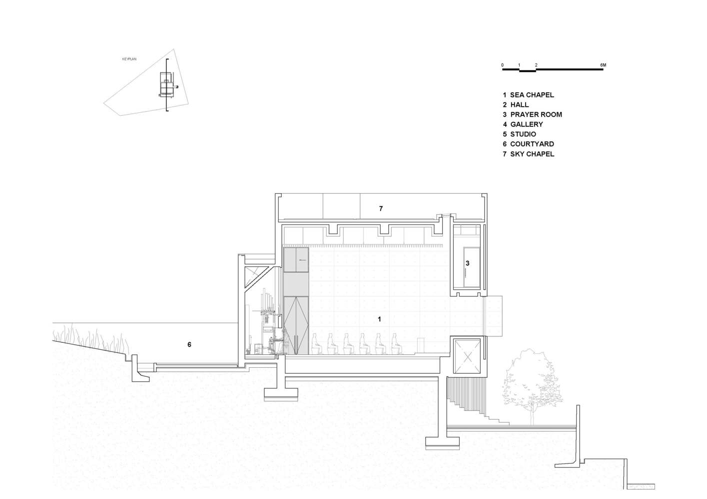韩国冥想教堂丨李恩石+KOMA工作室-43