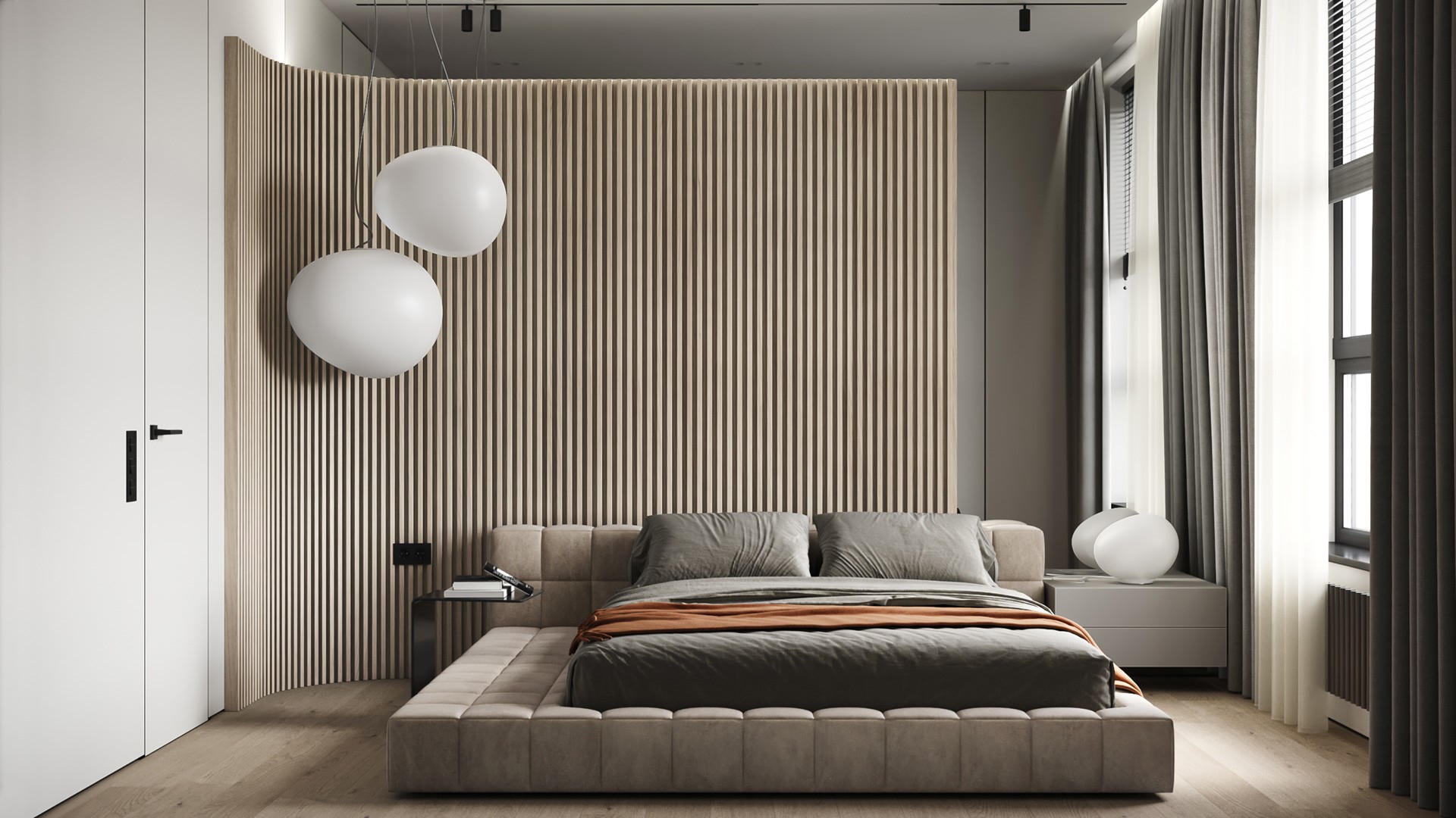 原木与绿色 打造出淡雅静气的住宅-19