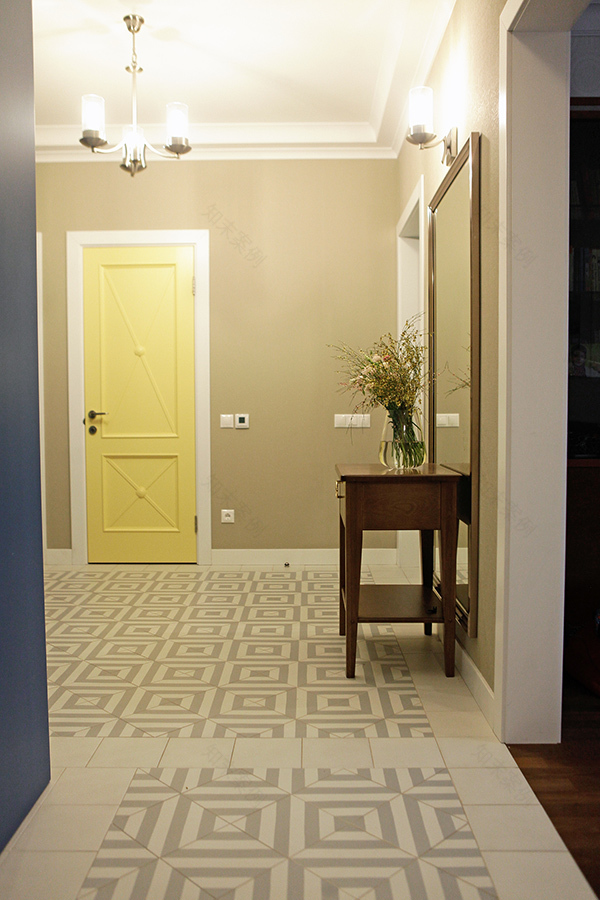 乌克兰基辅色彩明亮的预算公寓设计-30