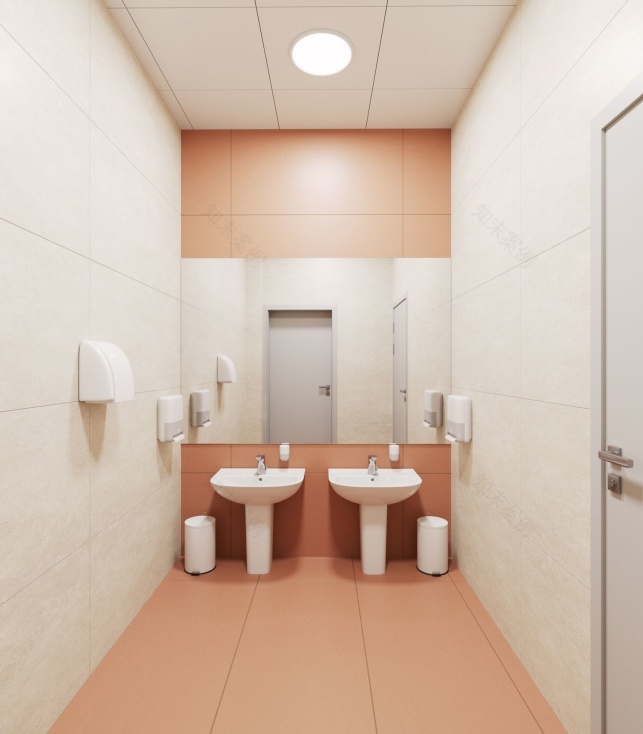 “Кембридж”别墅区私立学校室内设计丨俄罗斯莫斯科丨个体经营者 Тихонов А.А. 室内设计与建筑工作室-27