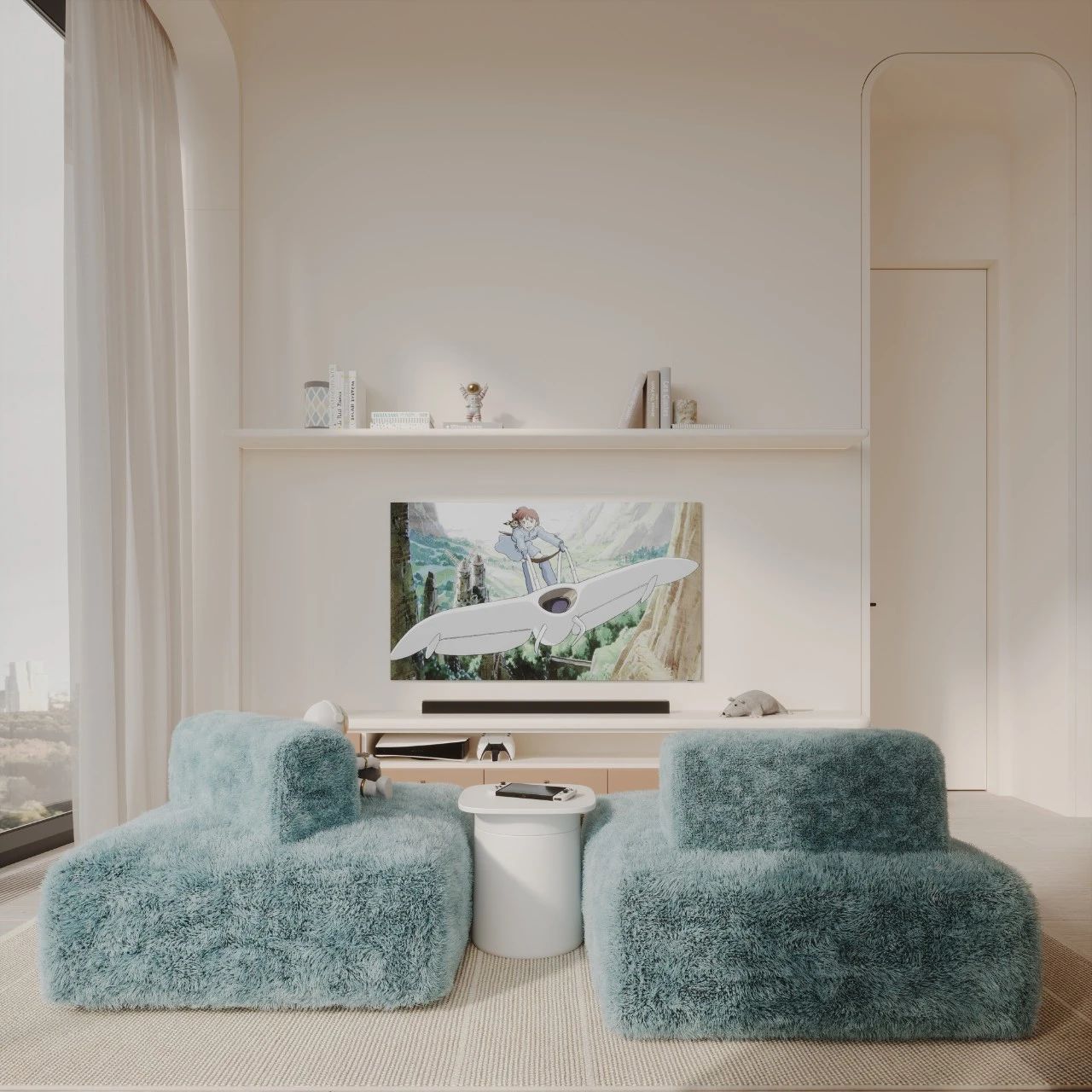 208㎡顶层大平层室内空间设计丨Babayants-53