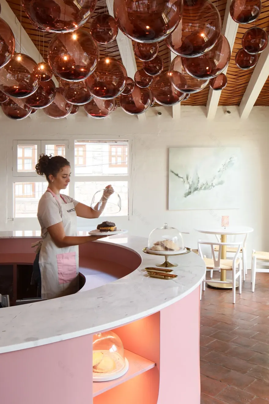 Mantonela 糕点展示厅丨墨西哥莫雷利亚丨Daniela Bucio Sistos-9