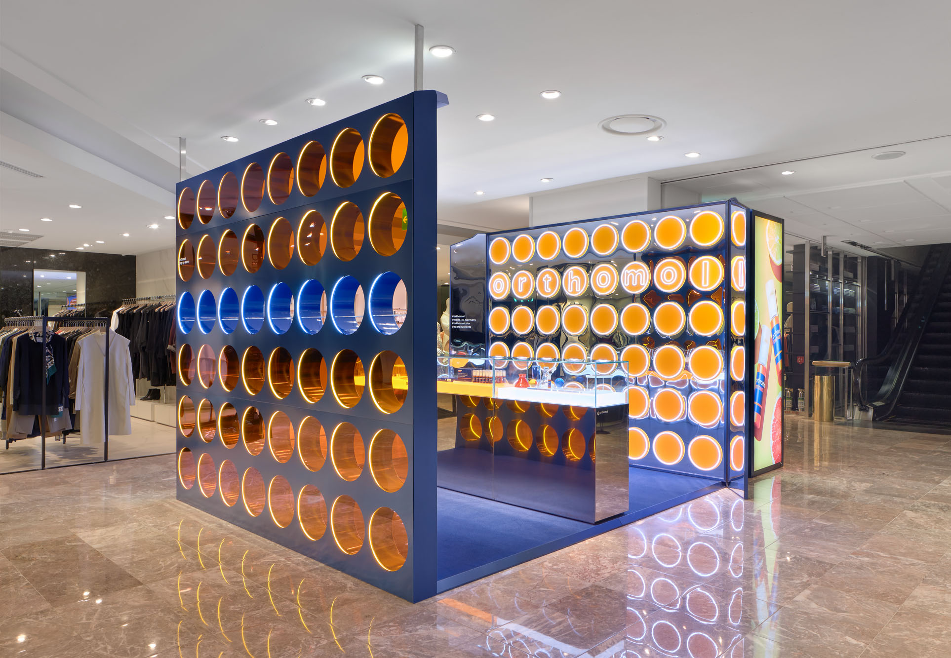 Collective B设计丨服装店,Orthomol Popup Store in Seoul-15