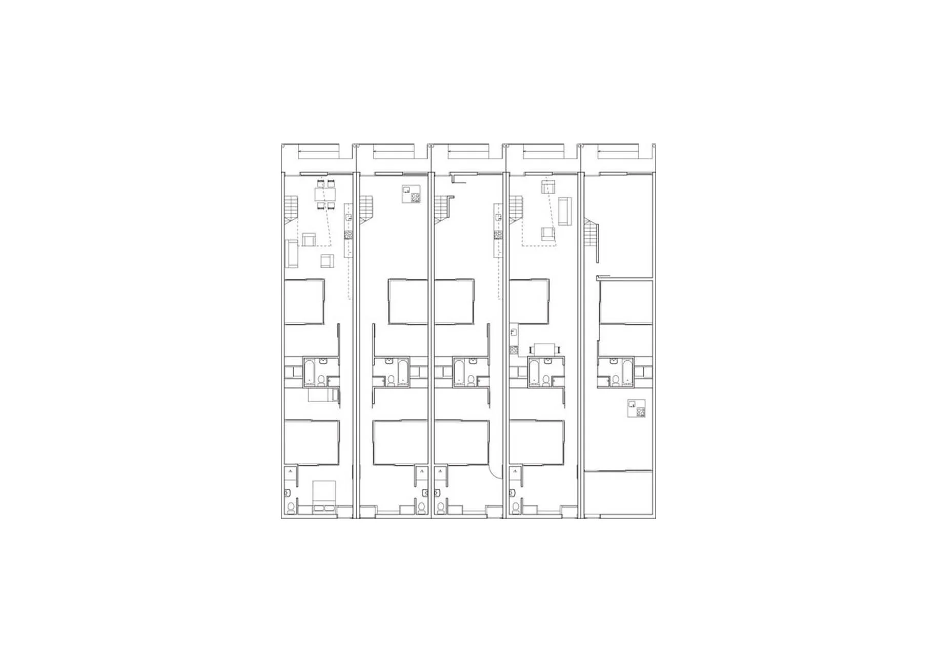 瘦身屋；苗条屋（需结合具体语境判断更合适的译法，仅从字面看两个表述都较常见，此处假设瘦身屋更符合一般语境）

注：如果slim在特定语境里有其他含义，可能需要不同的翻译比如在建筑领域，Slim House可能是一种特定风格的狭长住宅 由于没有更多背景信息，这里给出相对常见的一种翻译 丨Pierre d’Avoine Architects-1