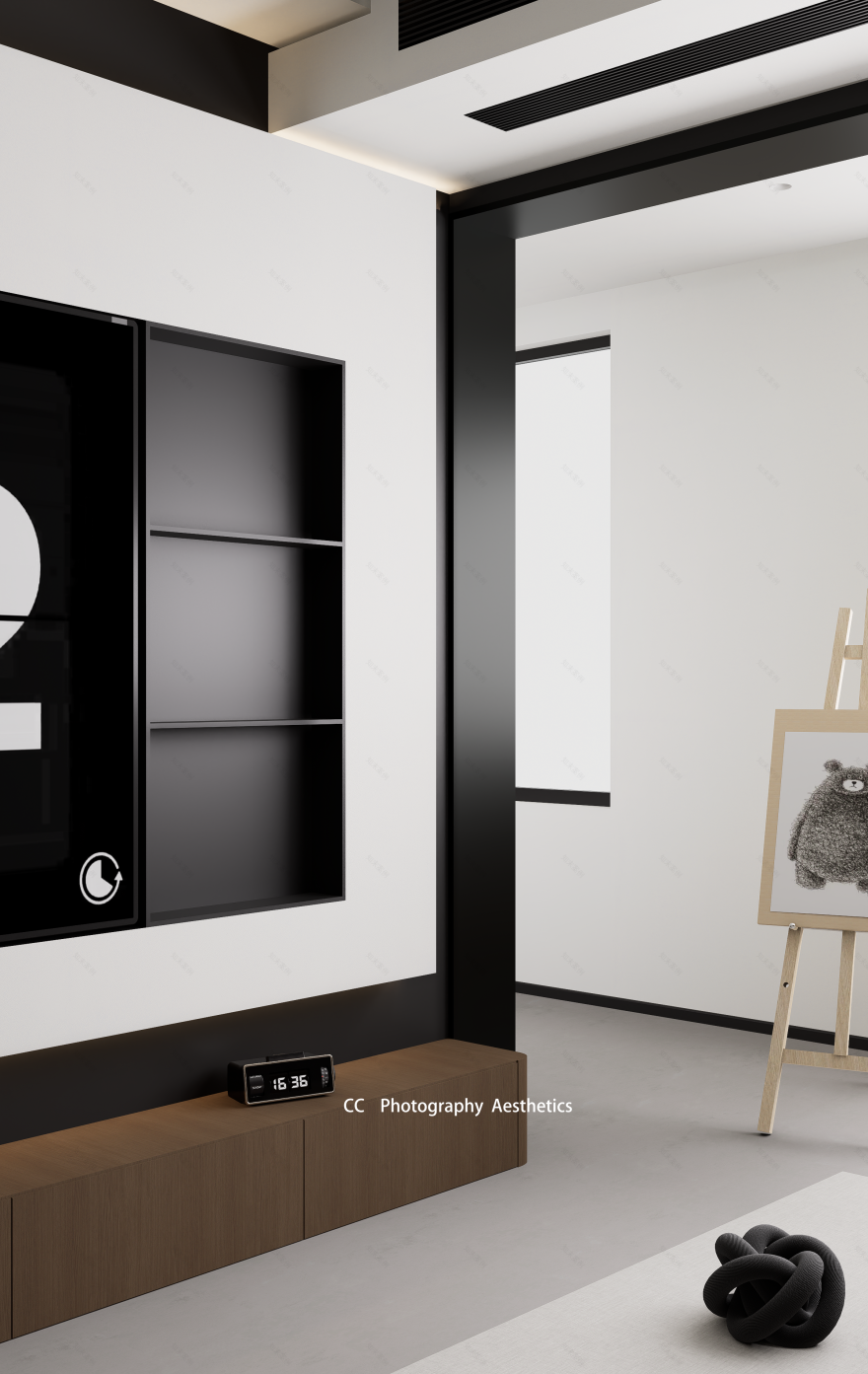 国睿华庭意式极简原创方案丨中国菏泽丨CC 空间设计工作室-8