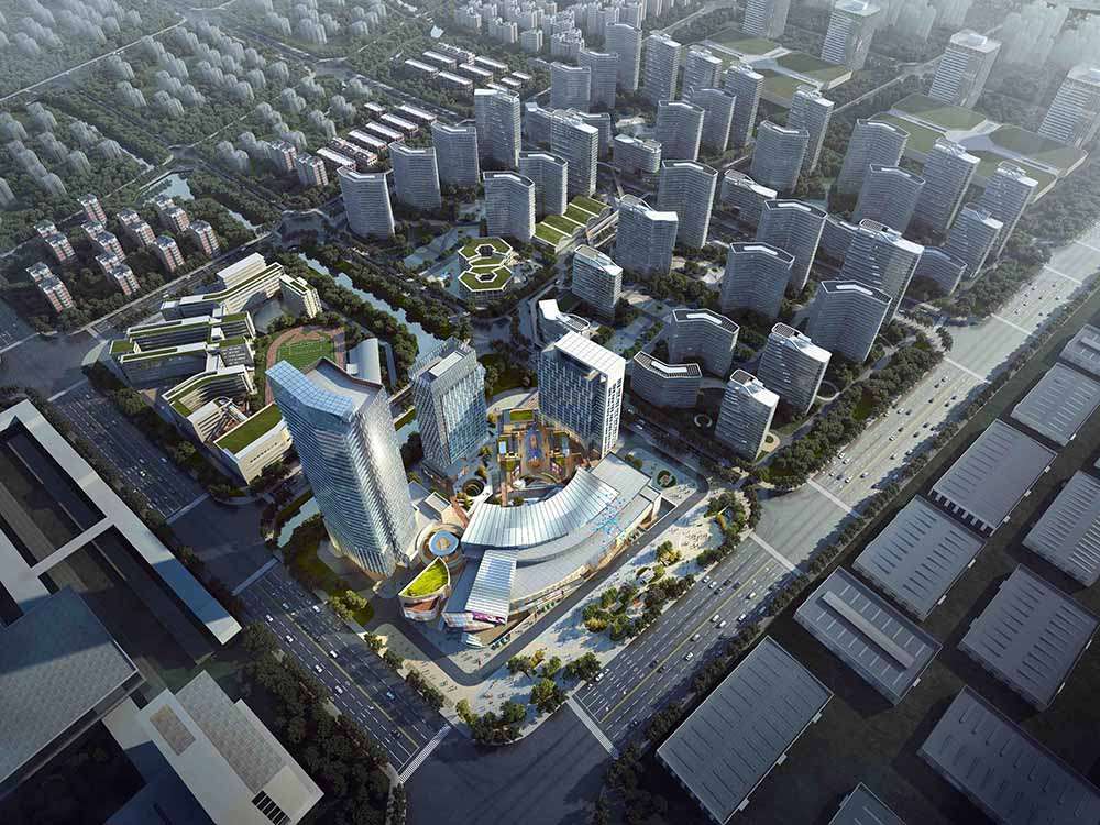 台州路桥凤栖黑森林未来社区建筑设计丨中国台州丨派沃(中国)商业设计机构-3