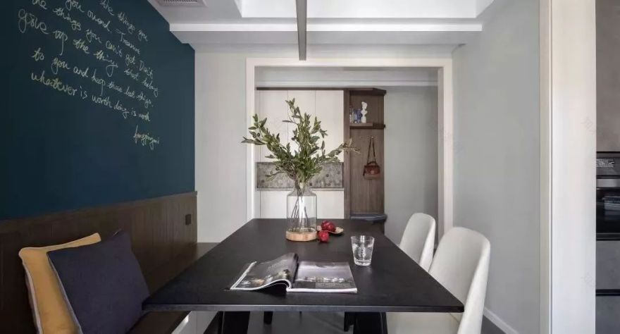 现代轻奢温馨家 | 方平米设计新作,小菠萝三口之家-115