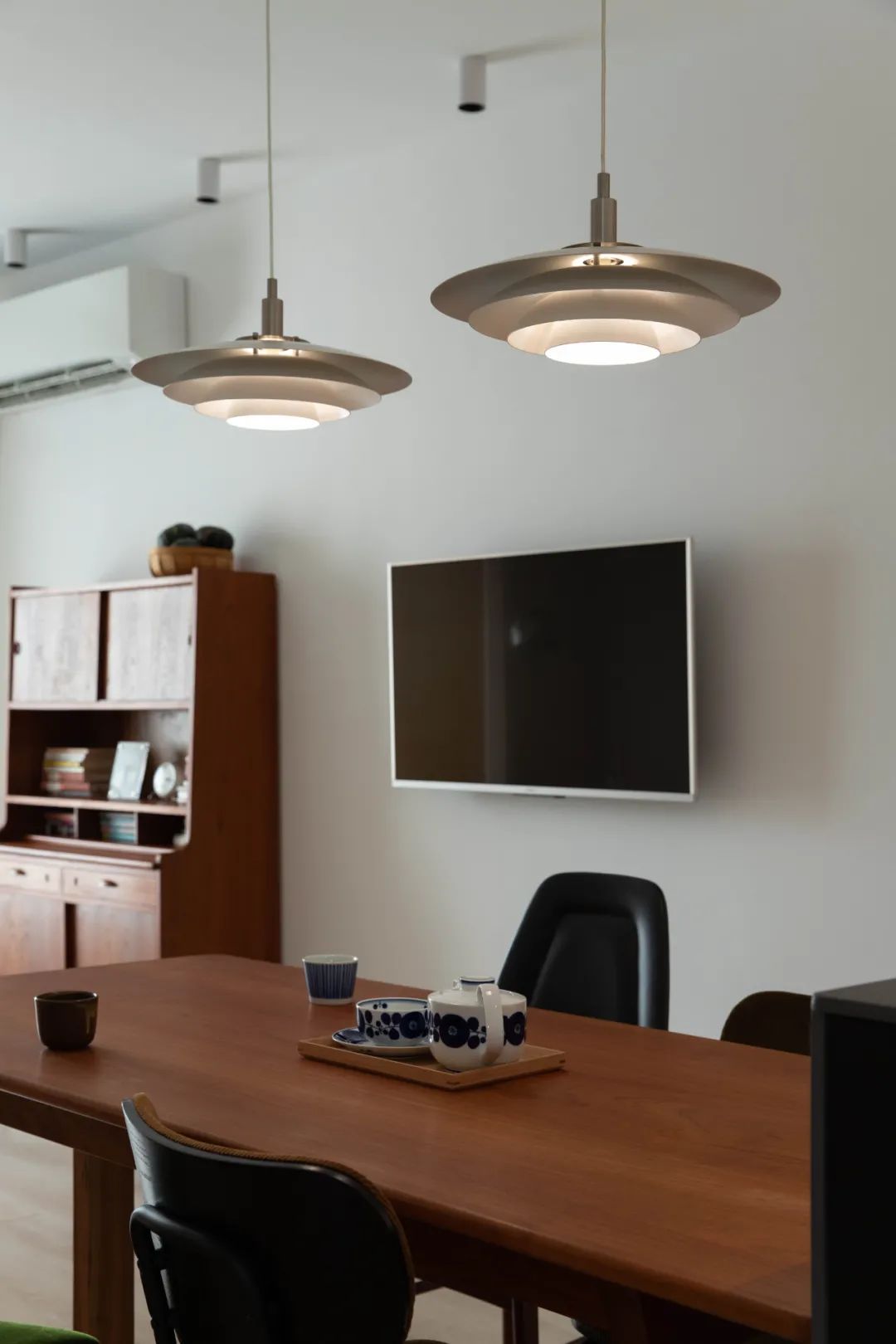 92㎡一人居,起居室,岛台加三分离,满满日系风-54