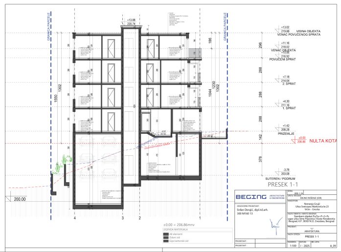 Zvezdari计划建造的三角形住宅楼丨Beging工作室-22