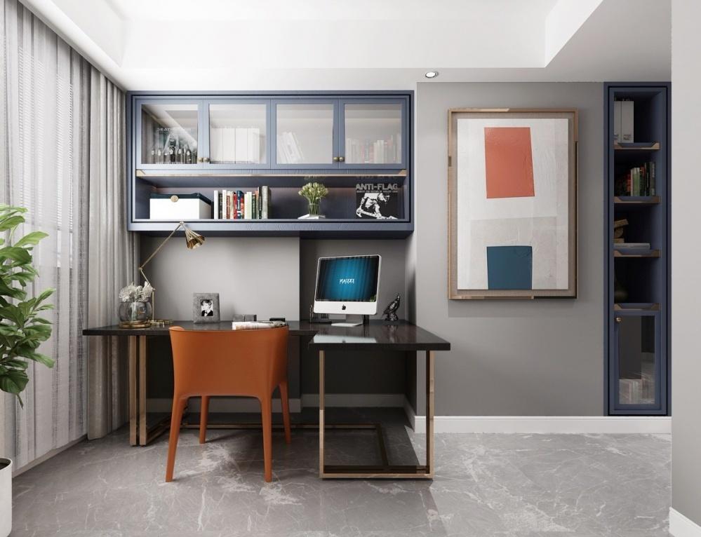 
现代轻奢三居变四居室 -5