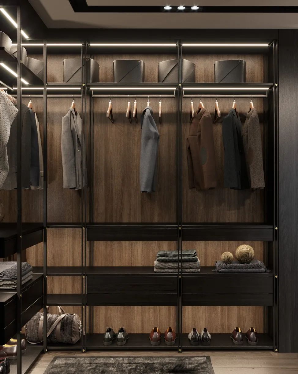 家居美学 | 衣帽间设计细节凝练生活质感-28