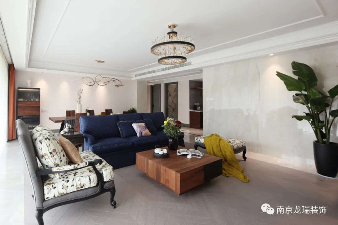 南京复地御钟山 220㎡无界空间设计-26