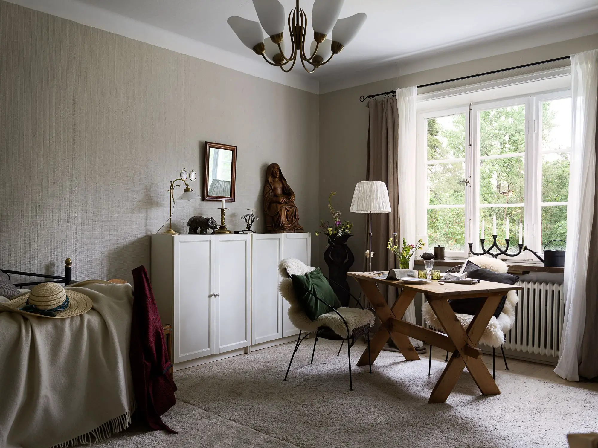 26 平米双功能家具设计，复古温馨小空间-1